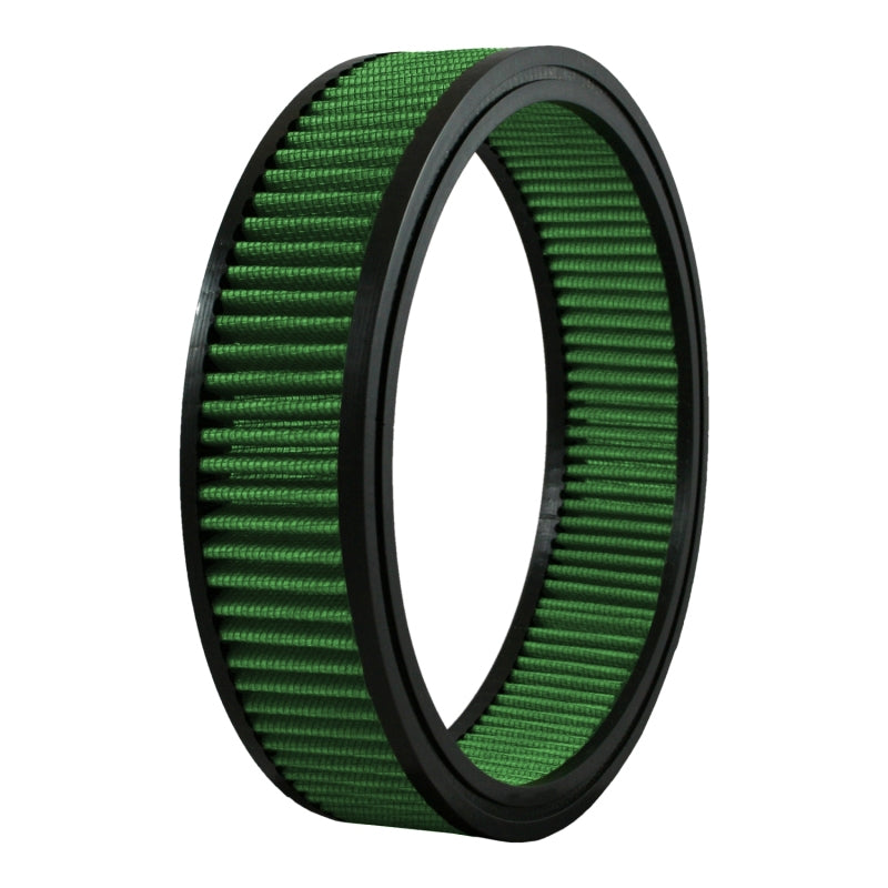 Green Filter 87-90 JEEP Wrangler 4.2L L6 OD 10in. Round Filter