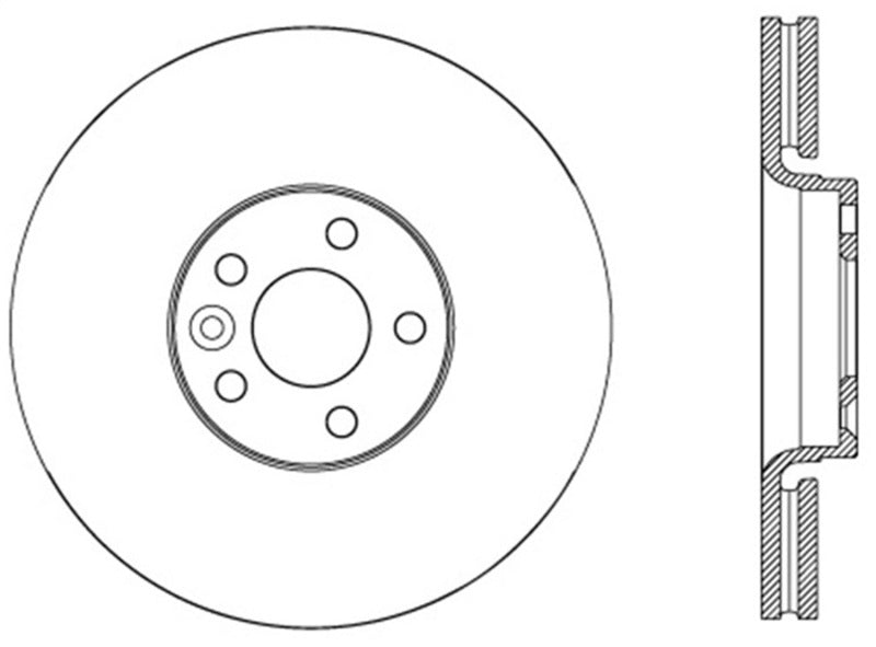 StopTech Slotted Sport Brake Rotor