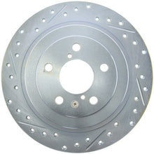 Load image into Gallery viewer, StopTech Select Sport Drilled &amp; Slotted Rotor - Rear Left