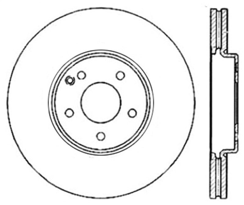 StopTech Slotted Sport Brake Rotor