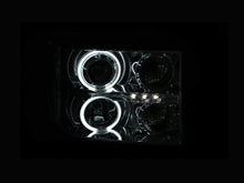 Load image into Gallery viewer, ANZO 2007-2013 Gmc Sierra 1500 Projector Headlights w/ Halo Chrome