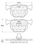 StopTech Street Touring 01-07 BMW M3 E46 / 00-04 M5 / 04-09 X3 / 00-06 X5