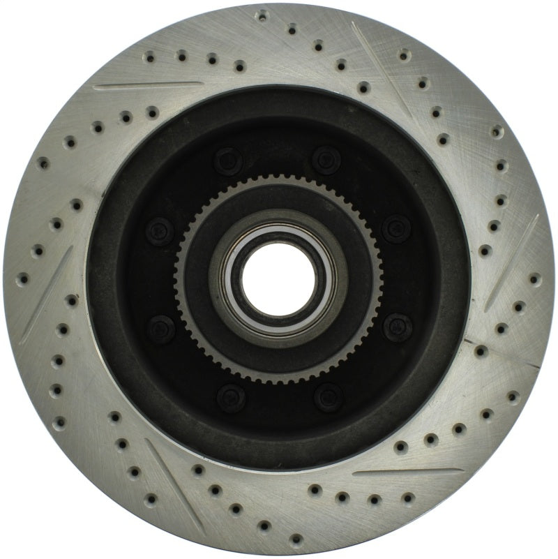 StopTech Select Sport Drilled & Slotted Rotor - Front Left