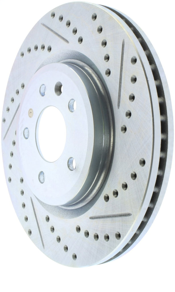 StopTech Select Sport Drilled & Slotted Rotor - Front Right