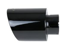 Load image into Gallery viewer, aFe Takeda 409 SS Clamp-On Exhaust Tip 2.5in. Inlet / 4.5in. Outlet / 7in. L - Black