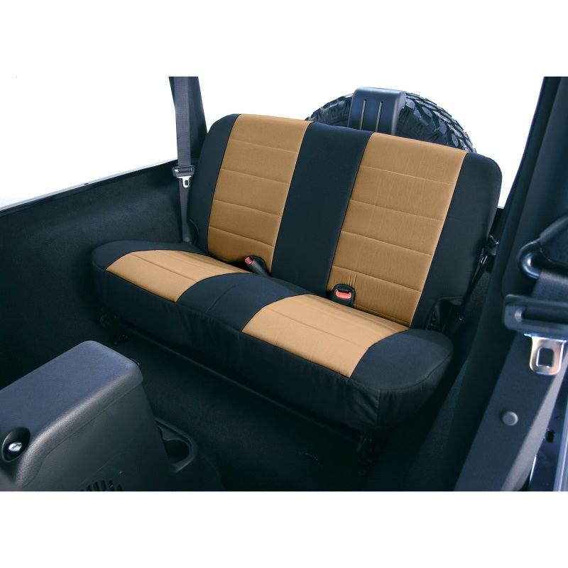Rugged Ridge Fabric Rear Seat Covers 03-06 Jeep Wrangler TJ