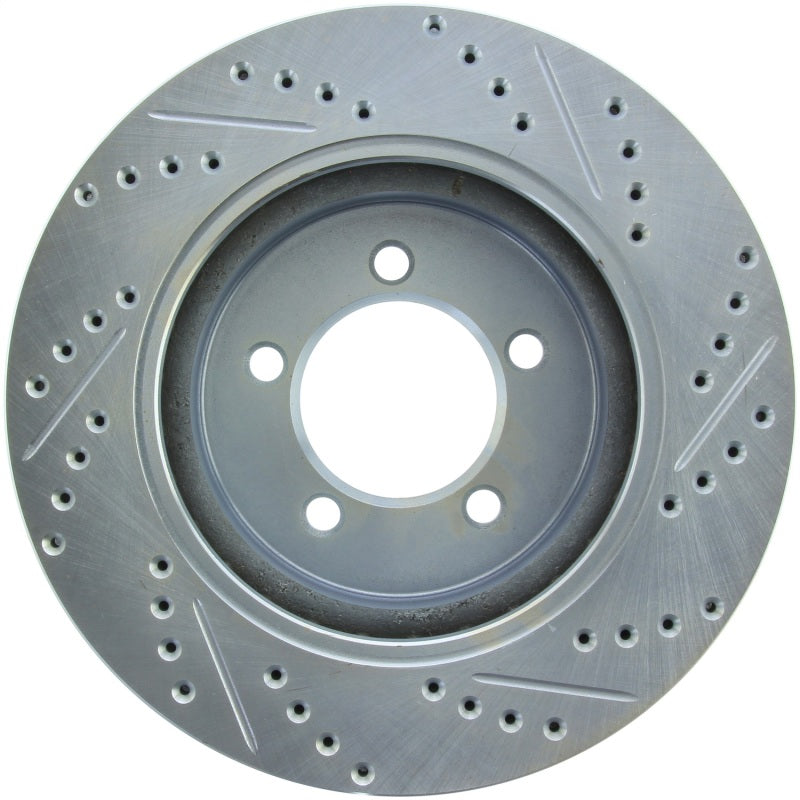 StopTech Select Sport Drilled & Slotted Rotor - Rear Right