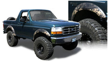 Load image into Gallery viewer, Bushwacker 92-96 Ford F-150 Styleside Extend-A-Fender Style Flares 4pc 81.0/96.0in Bed - Black