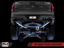 Load image into Gallery viewer, AWE Tuning 2017+ Ford Raptor 0 FG Performance Exhaust System - w/ Diamond Black Tips