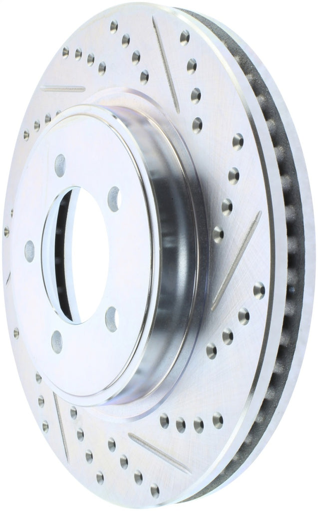 StopTech Select Sport Drilled & Slotted Rotor - Front Right