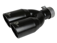 Load image into Gallery viewer, aFe Vulcan Series 2.5in 304 SS Axle-Back Exhaust Black 07-18 Jeep Wrangler (JK) V6-3.6/3.8L
