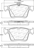 StopTech Street Brake Pads - Front/Rear