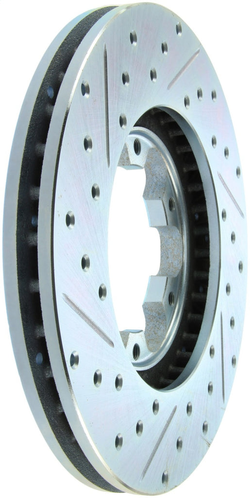 StopTech Select Sport Drilled & Slotted Rotor - Front Right