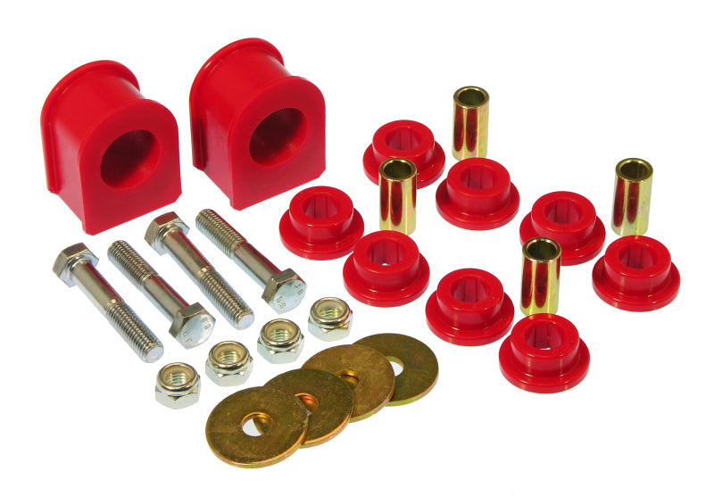 Prothane 99-3/99 Ford F250 SD 4wd Front Sway Bar Bushings - 32mm - Red