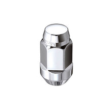 Load image into Gallery viewer, McGard Hex Lug Nut (Cone Seat Bulge Style) M14X1.5 / 22mm Hex / 1.945in. Length (4-Pack) - Chrome