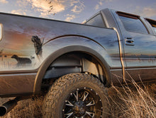 Load image into Gallery viewer, Husky Liners 15-20 Ford F-150 Black Rear Wheel Well Guards