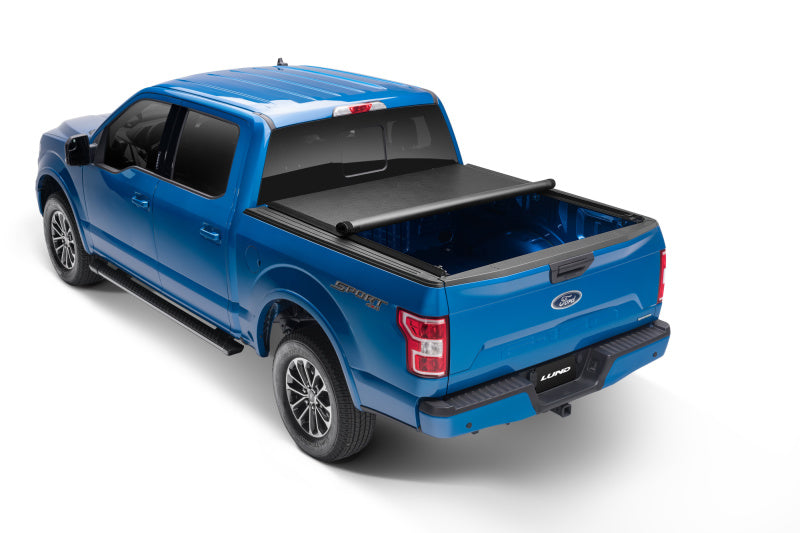 Lund 2017 Ford F-250 Super Duty (6.8ft. Bed) Genesis Roll Up Tonneau Cover - Black