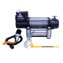Load image into Gallery viewer, Superwinch 9500 LBS 12V DC 11/32in x 95ft Steel Rope Tiger Shark 9500 Winch