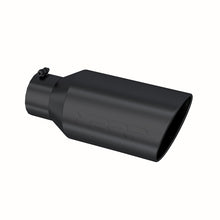 Load image into Gallery viewer, MBRP Universal Tip 8in OD Rolled End 5in Inlet 18in Length T304 - Black