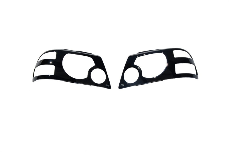 AVS 04-08 Ford F-150 Projectorz Headlight Covers 2pc - Black