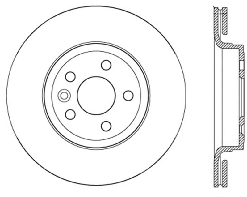 StopTech Slotted Sport Brake Rotor