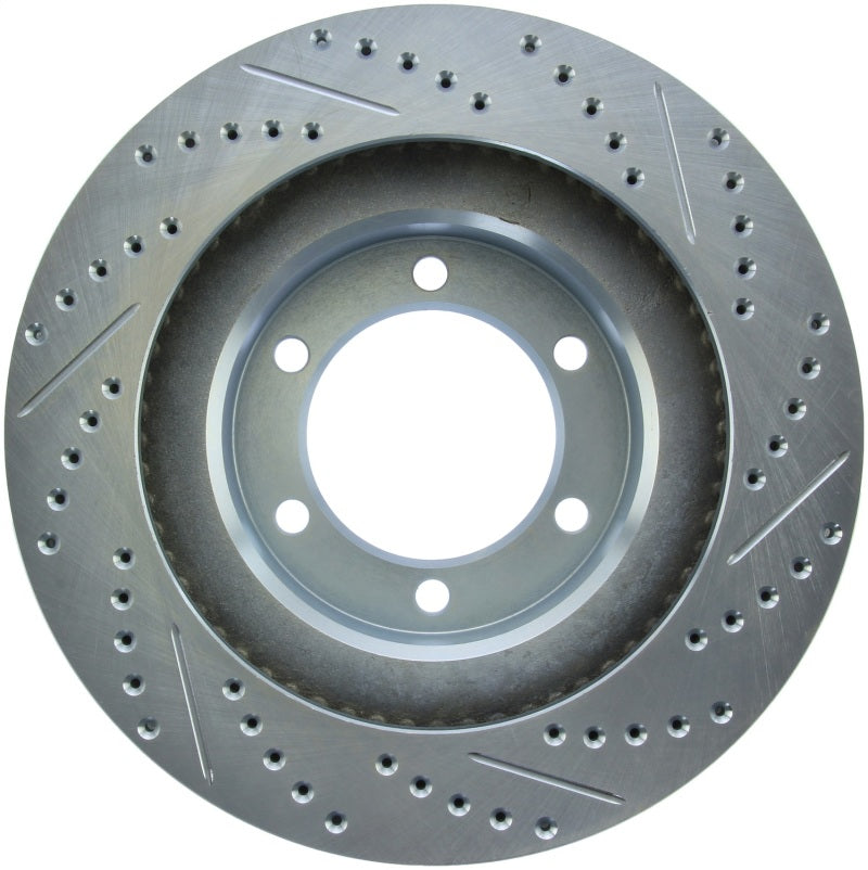 StopTech Select Sport Drilled & Slotted Rotor - Rear Right