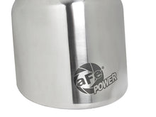 Load image into Gallery viewer, aFe MACH Force-Xp 304 SS Clamp-On Exhaust Tip 2.5in. Inlet / 4in. Outlet / 6in. L - Polished