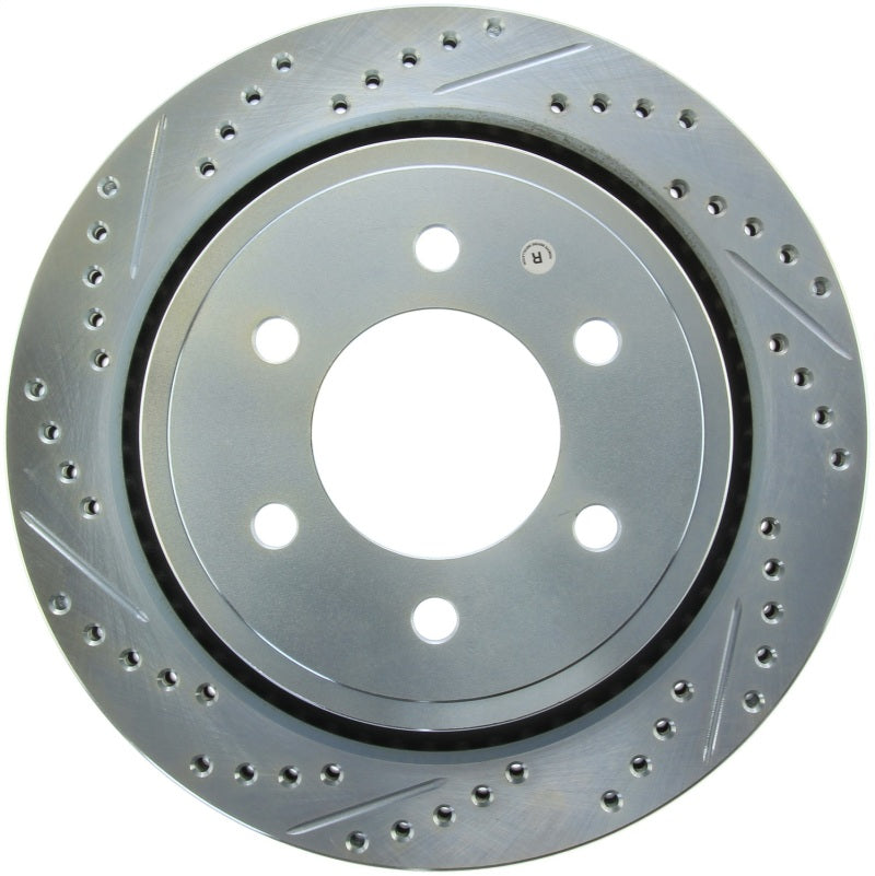 StopTech Select Sport 12-18 Ford F-150 Slotted and Drilled Rear Right Brake Rotor