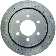 Load image into Gallery viewer, StopTech Select Sport 12-18 Ford F-150 Slotted and Drilled Rear Right Brake Rotor