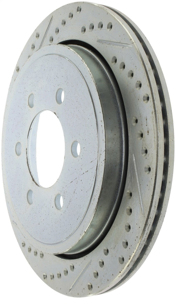 StopTech Select Sport Drilled & Slotted Rotor - Front Left