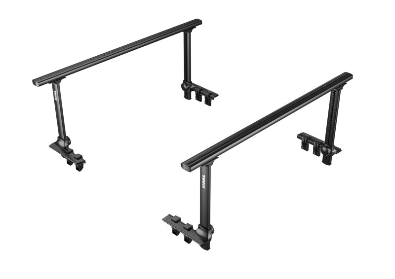 Thule Xsporter Pro Multi-Height Aluminum Truck Rack w/Load Stops & Locks - Black