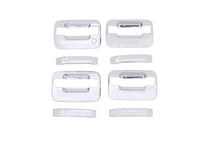 Load image into Gallery viewer, AVS 04-14 Ford F-150 (No Keypad/Passenger Keyhole) Door Handle Covers (4 Door) 8pc Set - Chrome