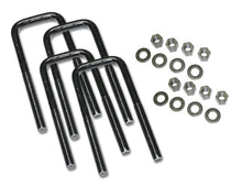 Load image into Gallery viewer, Superlift U-Bolt 4 Pack 9/16x2-1/2x8 Square w/ Hardware