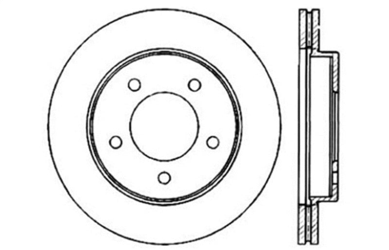 StopTech Slotted & Drilled Sport Brake Rotor