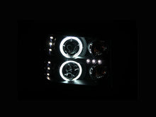 Load image into Gallery viewer, ANZO 2007-2013 Gmc Sierra 1500 Projector Headlights w/ Halo Black