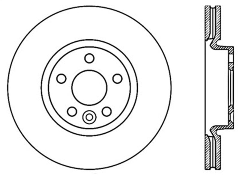 StopTech Slotted Sport Brake Rotor