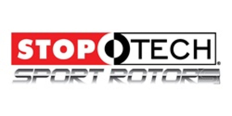 StopTech Select Sport 92-00 GMC Suburban (11in Rear Drum) Slotted and Drilled Left Front Rotor