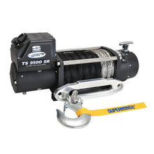 Load image into Gallery viewer, Superwinch 9500 LBS 12V DC 3/8in x 80ft Synthetic Rope Tiger Shark 9500 Winch