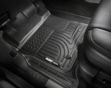 Load image into Gallery viewer, Husky Liners 17 Ford F-250 F-350 Super Duty Standard Cab WeatherBeater Black Front Floor Liners
