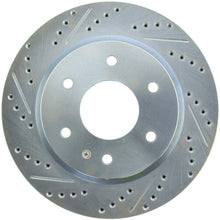 Load image into Gallery viewer, StopTech Select Sport Drilled &amp; Slotted Rotor - Front Left