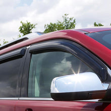 Load image into Gallery viewer, AVS 09-18 Dodge RAM 1500 Quad Cab Ventvisor Outside Mount Window Deflectors 4pc - Smoke