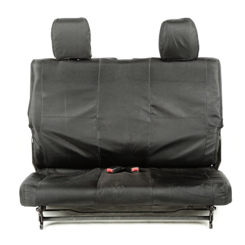Rugged Ridge Ballistic Seat Cvr Rear Black 840D 11-18 JK 2Dr