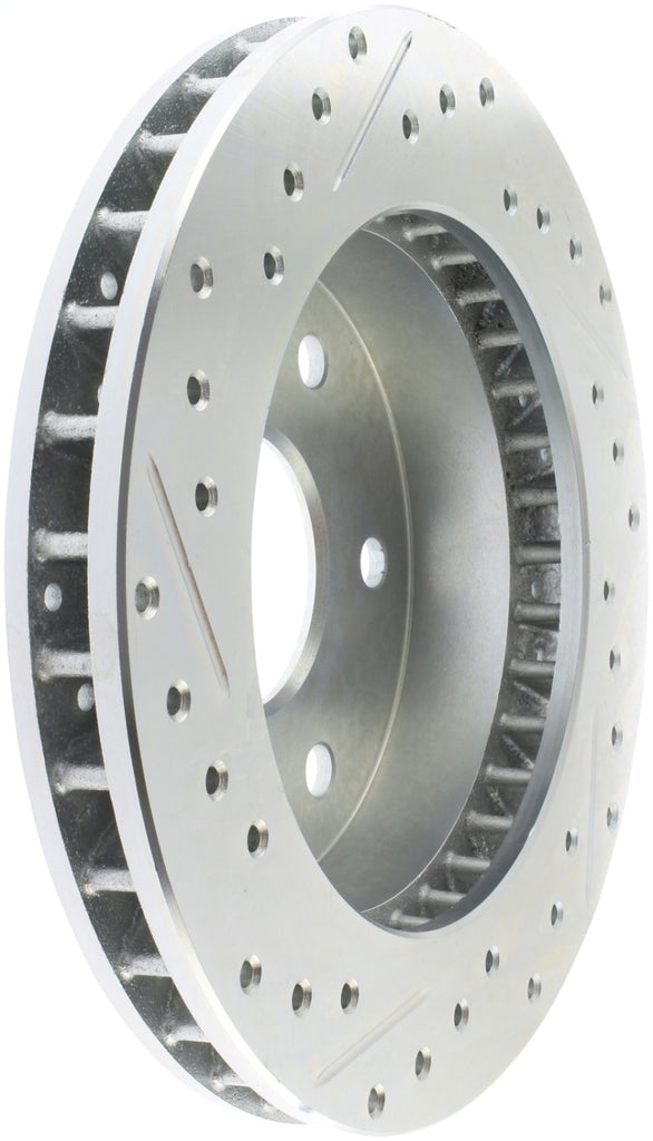 StopTech Select Sport 92-94 Chevrolet Blazer Slotted and Drilled Left Front Rotor