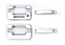 Load image into Gallery viewer, AVS 04-14 Ford F-150 (2 Door w/Keypad) Door Handle Covers (2 Door) 4pc Set - Chrome