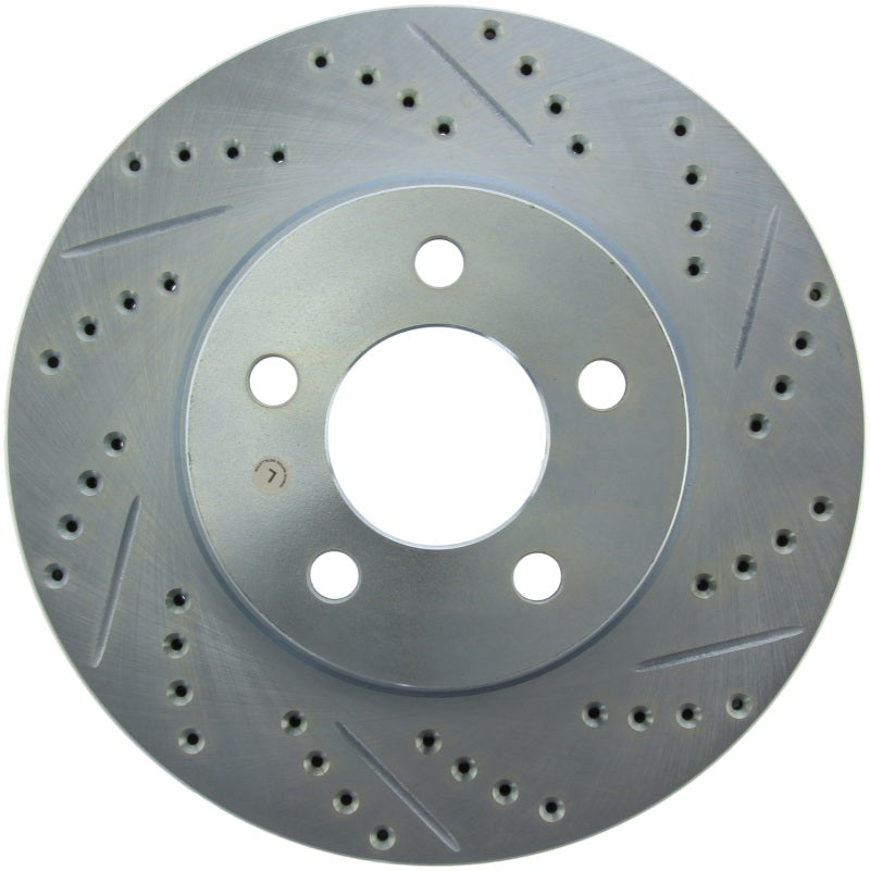 StopTech Select Sport Drilled & Slotted Rotor - Front Right