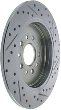 Load image into Gallery viewer, StopTech Select Sport Drilled &amp; Slotted Rotor - Rear Left