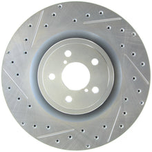 Load image into Gallery viewer, StopTech Select Sport Drilled &amp; Slotted Rotor - Front Left