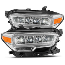 Load image into Gallery viewer, AlphaRex 16-20 Toyota Tacoma NOVA LED Projector Headlights Plank Style Chrome w/Activation Light