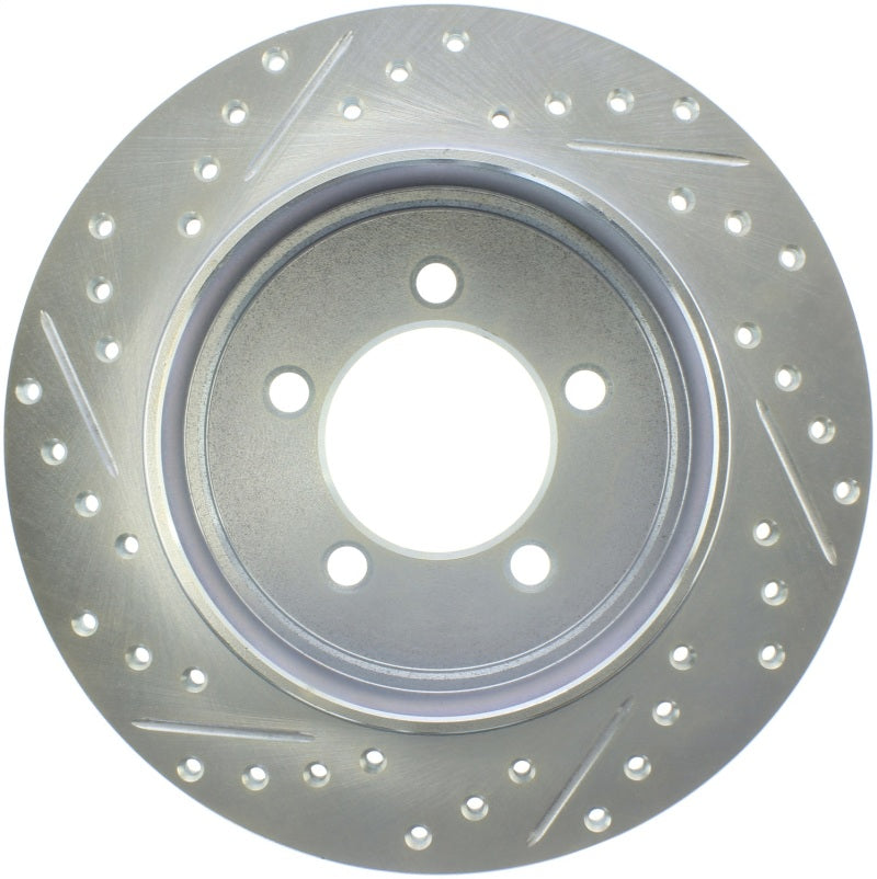 StopTech Select Sport Drilled & Slotted Rotor - Rear Left