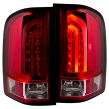 Load image into Gallery viewer, ANZO 2007-2013 Chevrolet Silverado 1500 LED Taillights Red/Clear G2